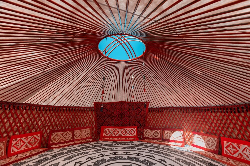 recording studio yurt