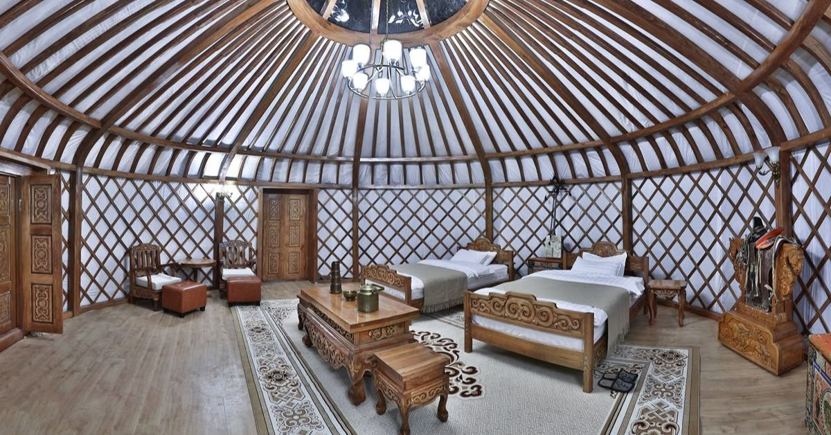 Furniture of yurt