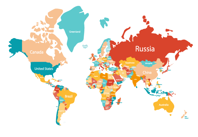 world map1