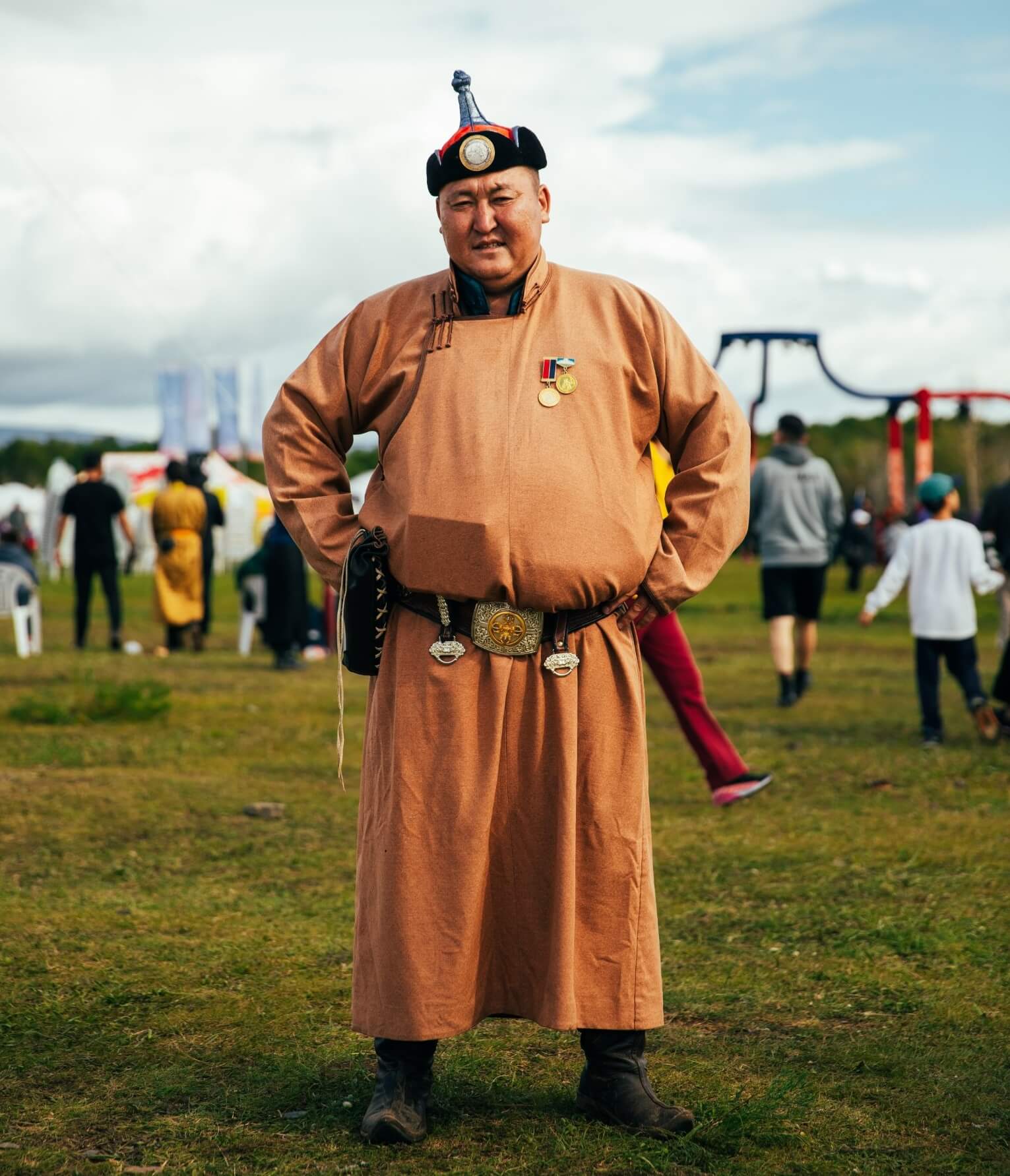 Mongolian traditional clothes (2024)