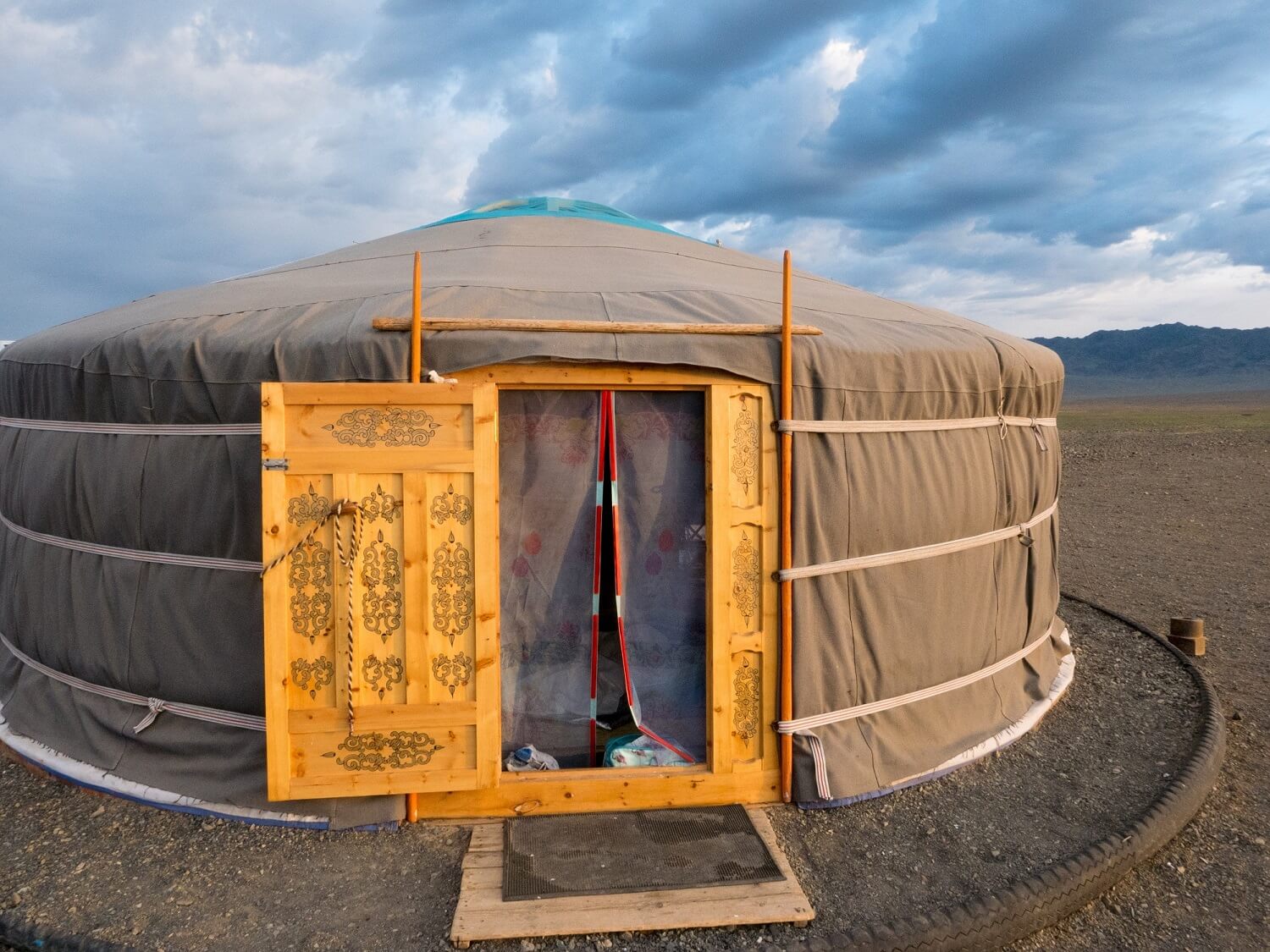 Mongolian ger yurt