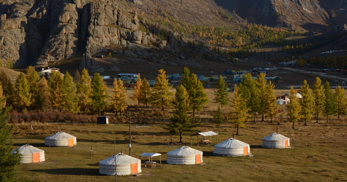 Terelj national park ger camp