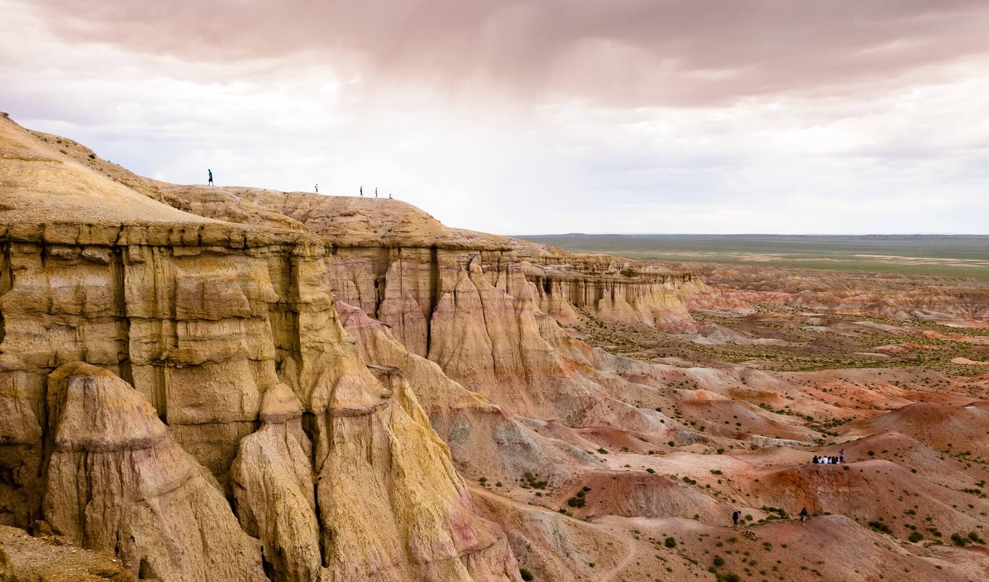 canyon in gobi desert