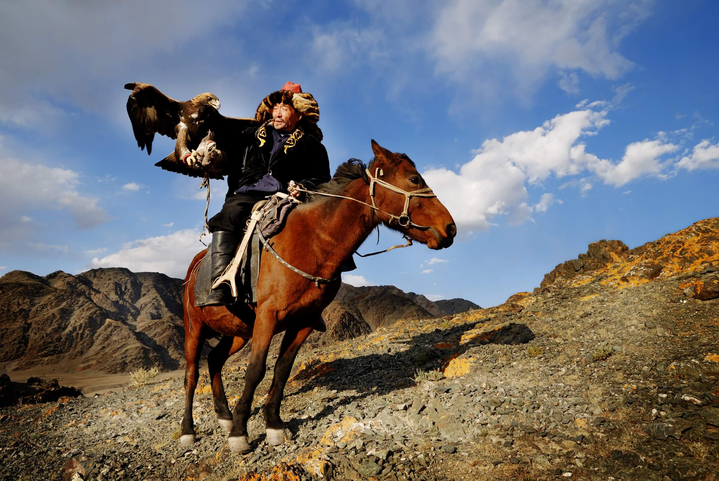 mongolian man with trained eagle 2021 08 26 23 57 37 utc 1