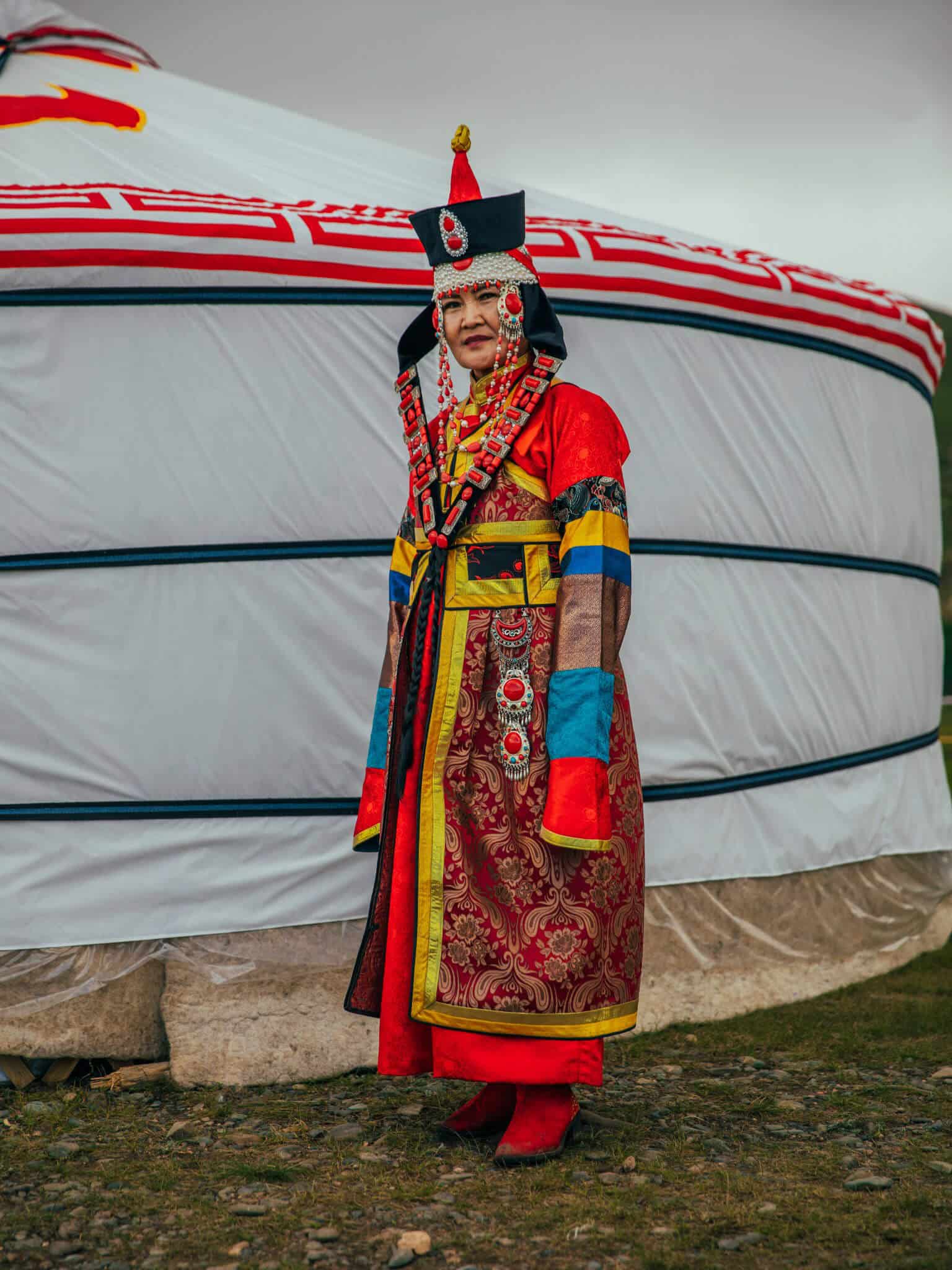 traditional Deel of Mongolia