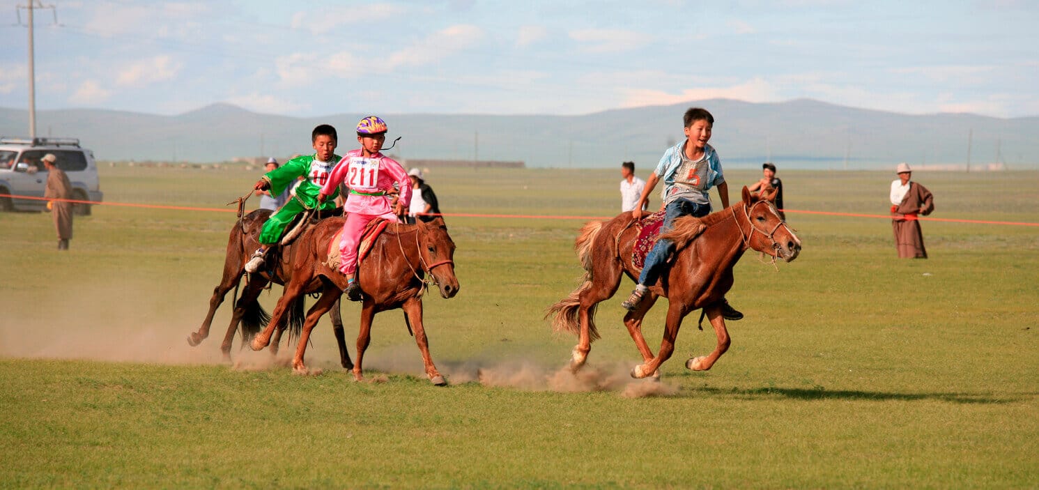 mongolian horse race