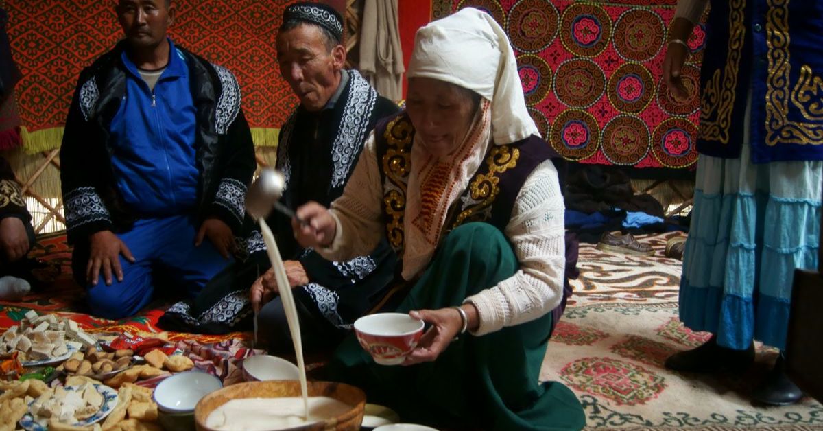 Kazakh family mongolia