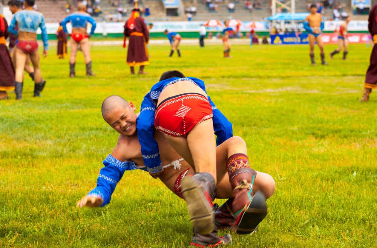 mongolian wrestling