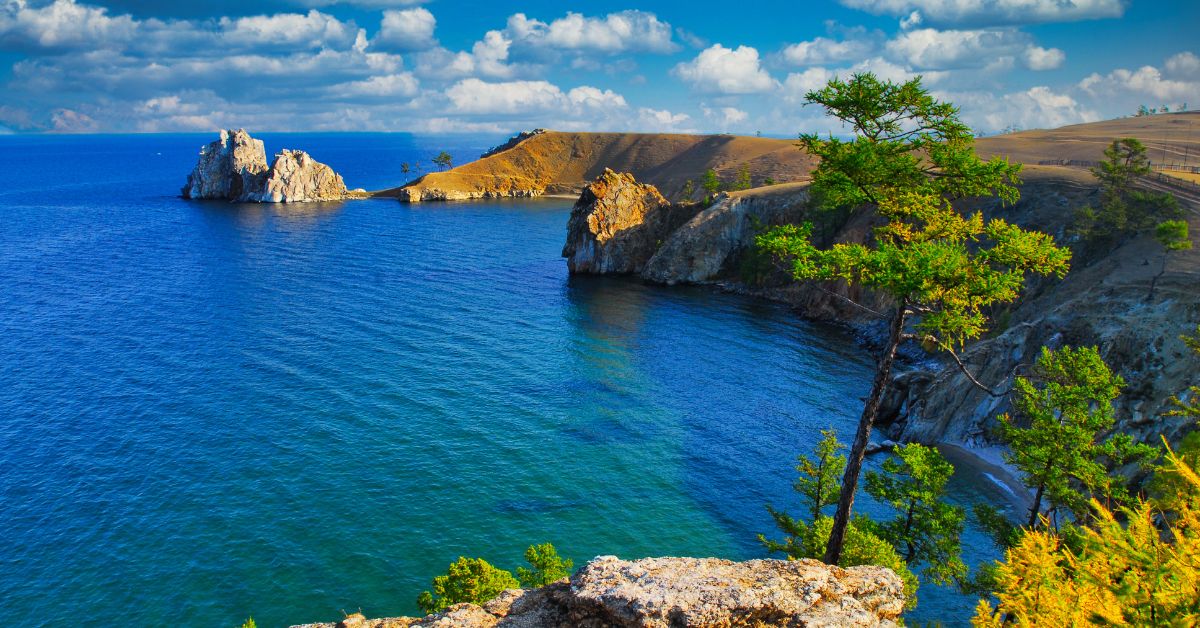 Baikal lake Russia