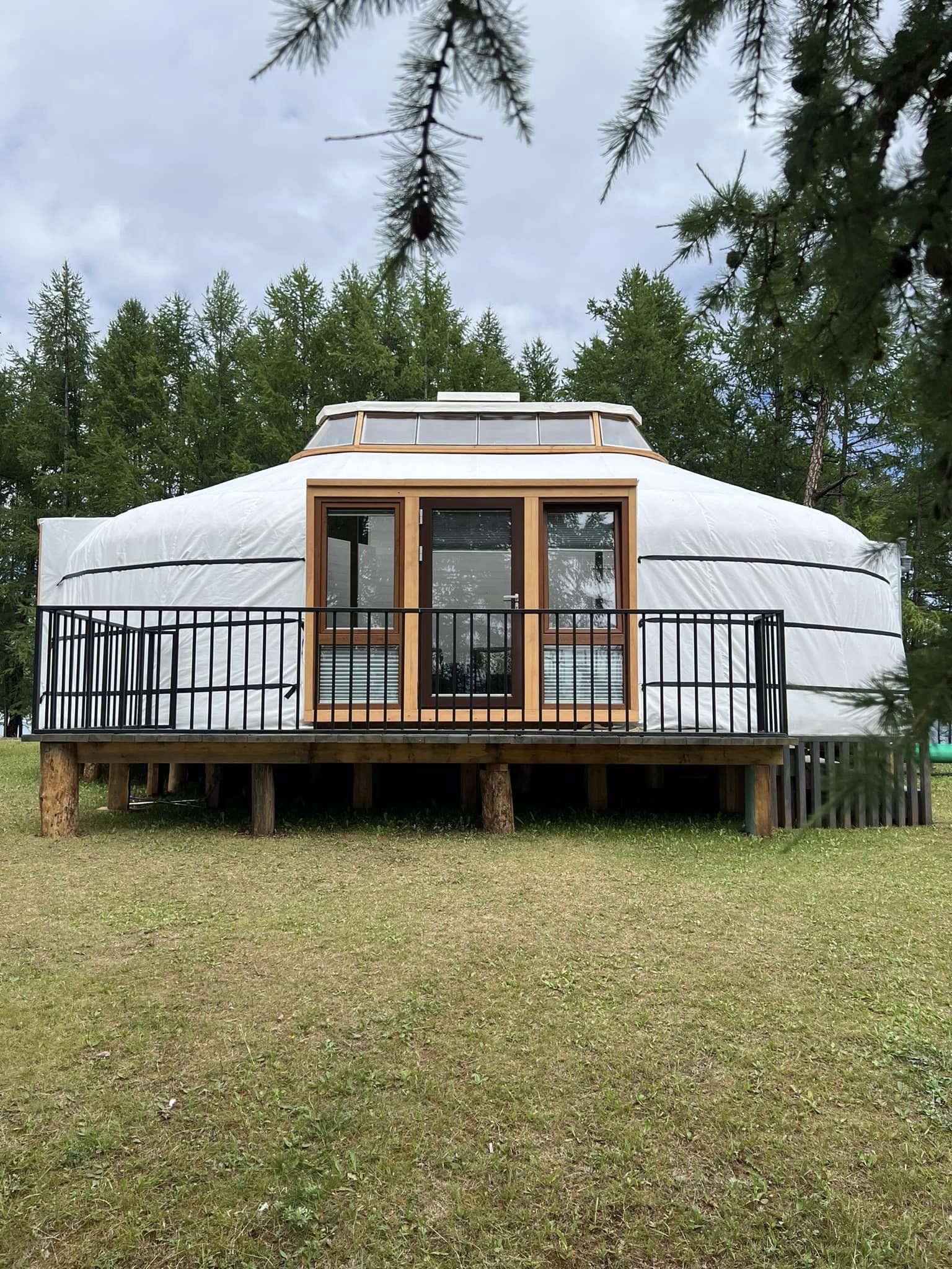 modern mongolian yurt