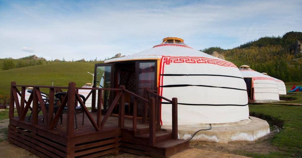 Mongolian modern yurts