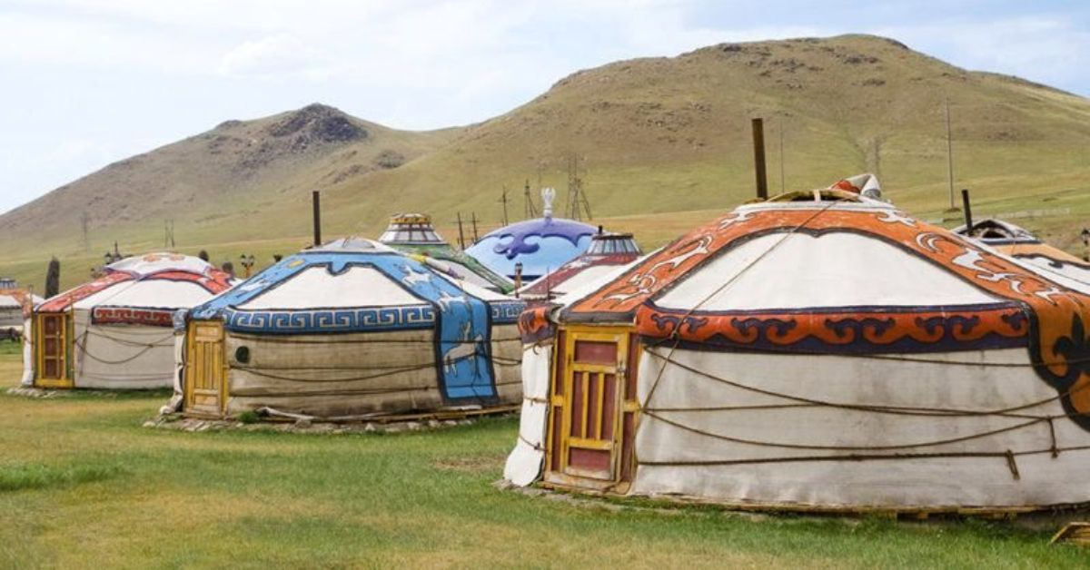 Mongolian traditional yurt