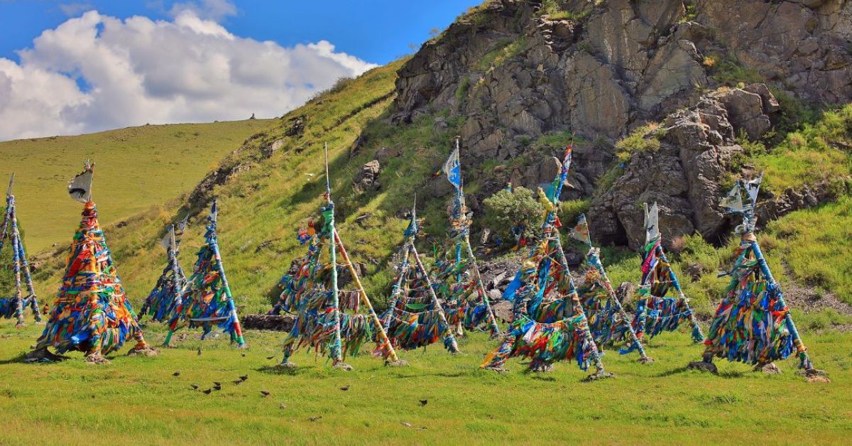 shamanism creepy teepee