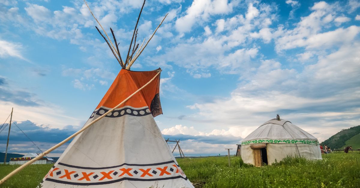 teepee and yurt difference