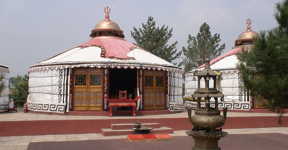 yurts remain a key feature of Mongolian architecture