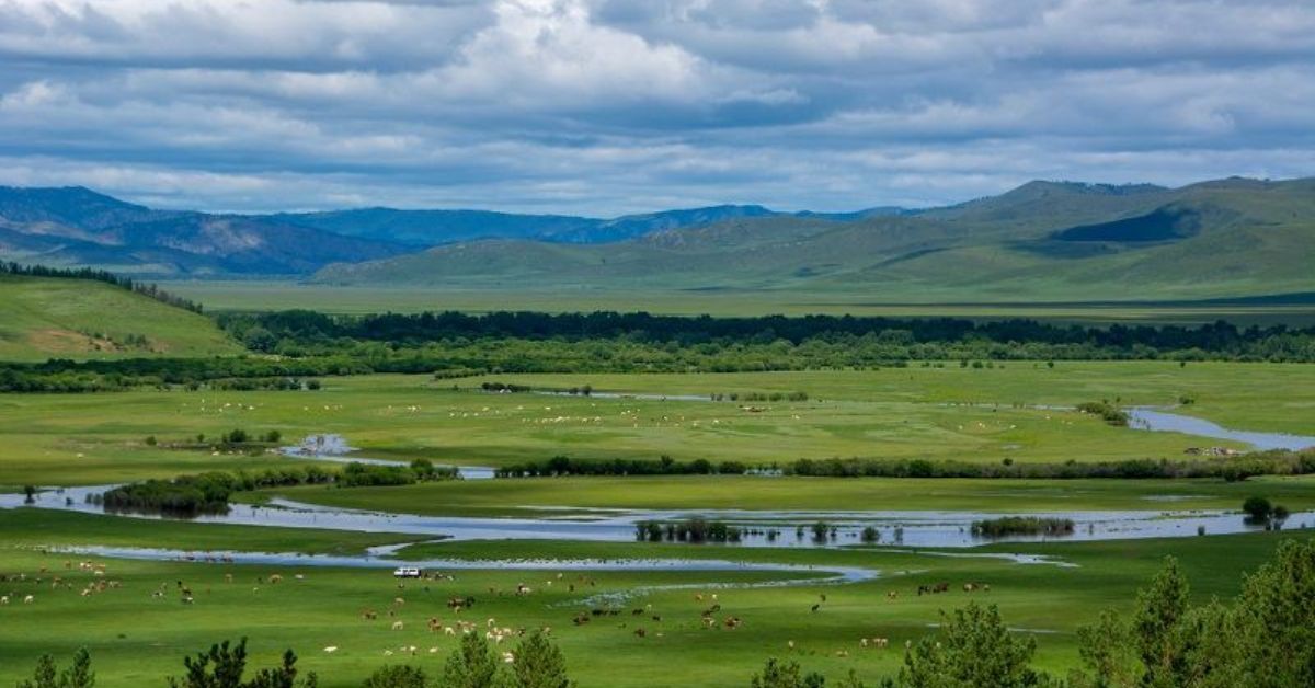 Onon river Khentii province
