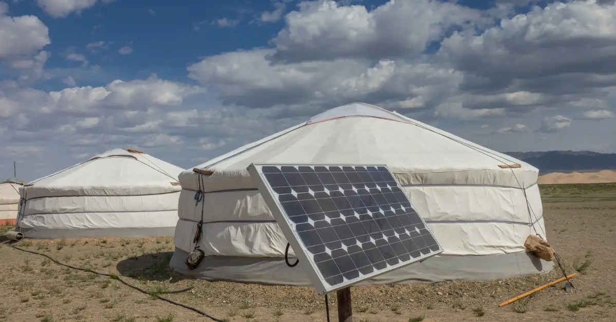 Solar-Powered Smart Yurts_ Cybernomic Gers