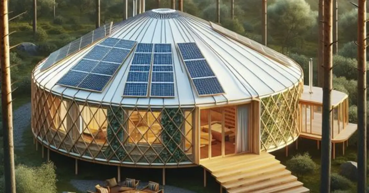 Solar-Powered Smart Yurts: Cybernomic Gers 24 The Rise of Cybernomic Gers